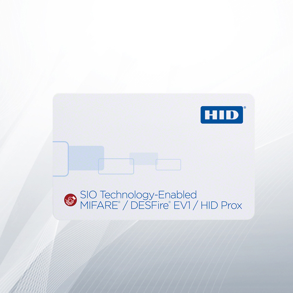 38xx SIO-Enabled MIFARE DESFire EV1 + Prox Card